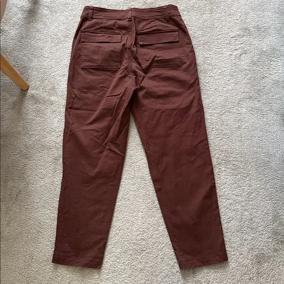 a new day brown “ stretch elastizado “ pant, mom style cut, size 6 - Picture 5 of 5